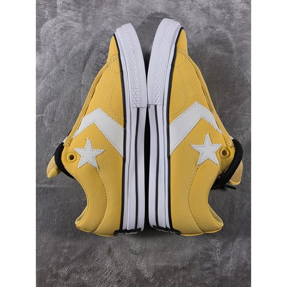 Converse Star Player Puff Ox Mens 10.5 Yellow Bananas White A11484C Low Top NEW - Picture 6 of 8
